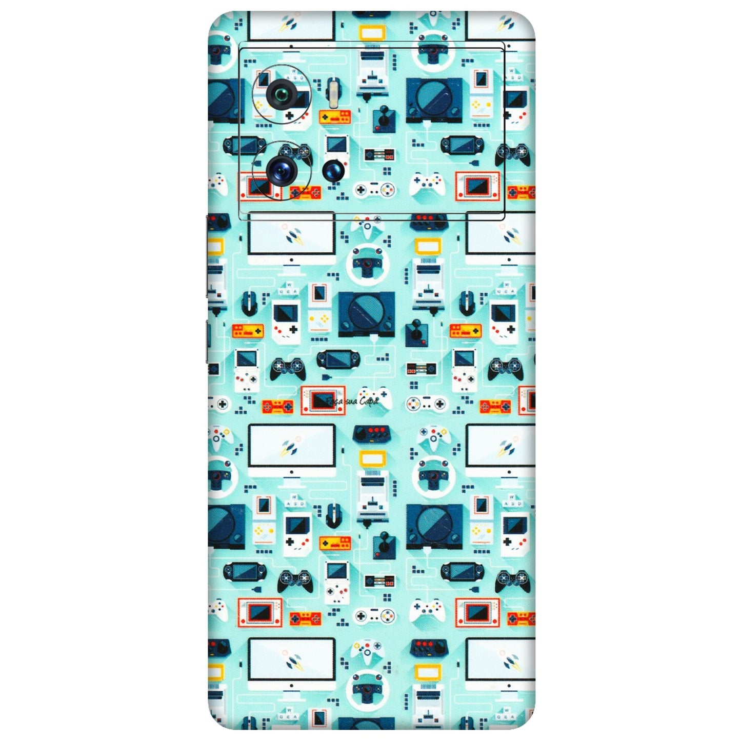 IQOO Phone Skins (All Models) - Gadgets Doodle - 3D Embossed Finish (L-184) IQOO 9 Pro 5G