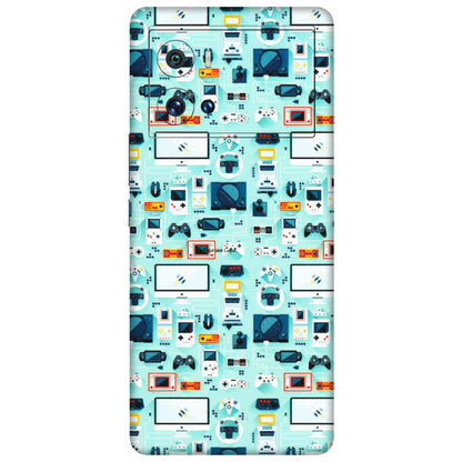 IQOO Phone Skins (All Models) - Gadgets Doodle - 3D Embossed Finish (L-184) IQOO 9 Pro 5G