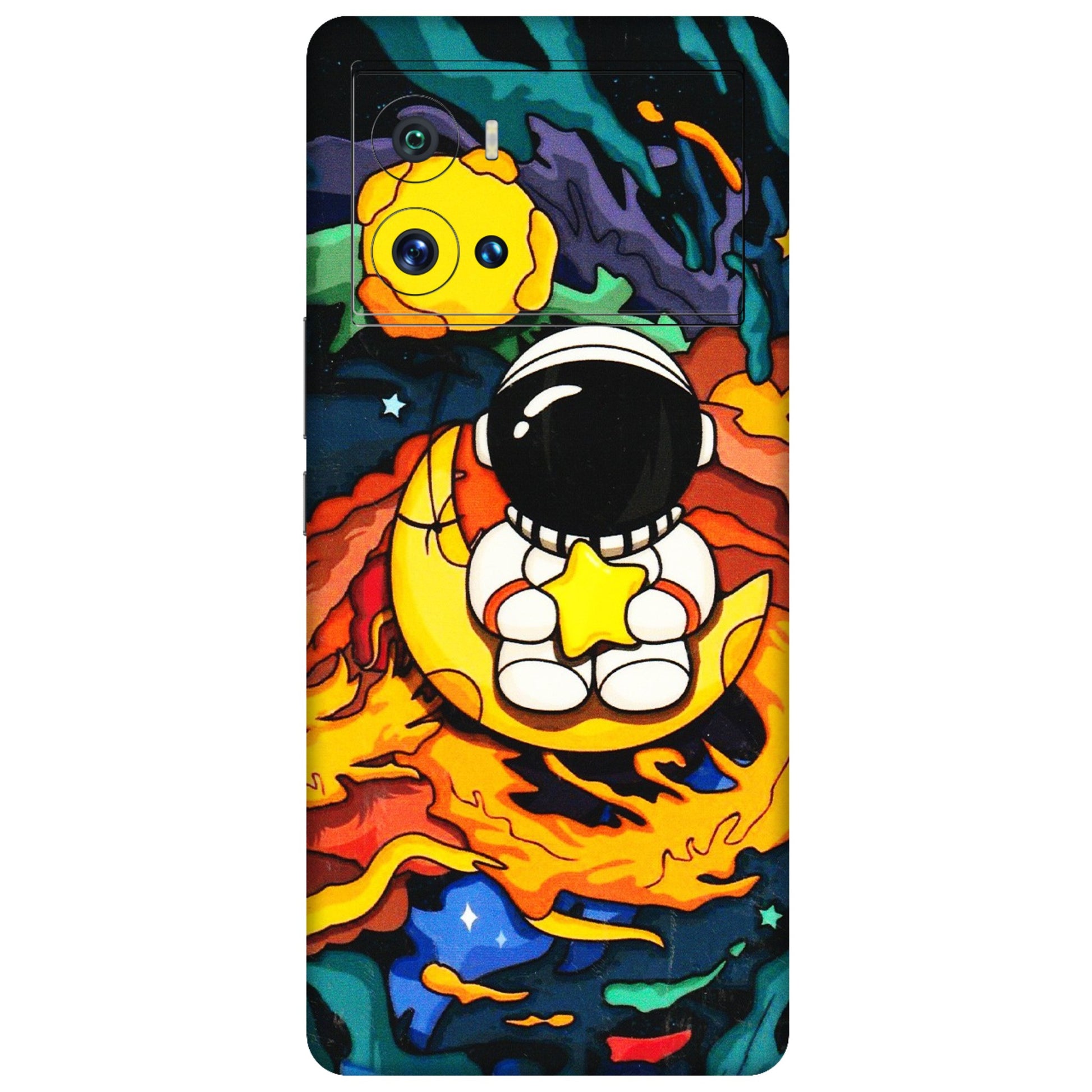 IQOO Phone Skins (All Models) - Baby Astronaut - 3D Embossed Finish (L-197) IQOO 9 Pro 5G