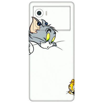 IQOO Phone Skins (All Models) - Cute Tom And Jerry - 3D Embossed Finish (L-220) IQOO 9 Pro 5G