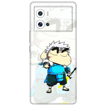 IQOO Phone Skins (All Models) - Angry Young Shinchan - 3D Embossed Finish (L-226) IQOO 9 Pro 5G