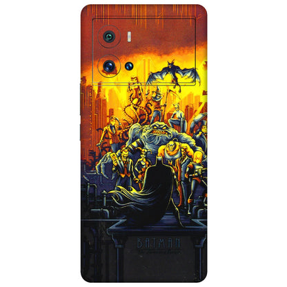 IQOO Phone Skins (All Models) - Games Doodles - 3D Embossed Finish (L-24) IQOO 9 Pro 5G