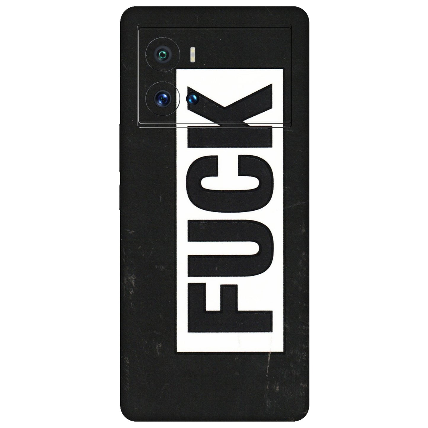 IQOO Phone Skins (All Models) - The F Word - 3D Embossed Finish (L-255) IQOO 9 Pro 5G