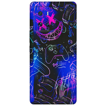 IQOO Phone Skins (All Models) - Gamers Paradise - 3D Embossed Finish (L-258) IQOO 9 Pro 5G