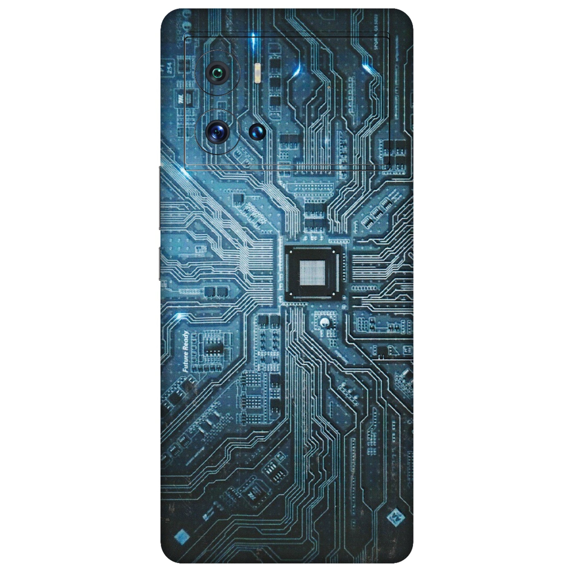 IQOO Phone Skins (All Models) - Original Circuit - 3D Embossed Finish (L-267) IQOO 9 Pro 5G