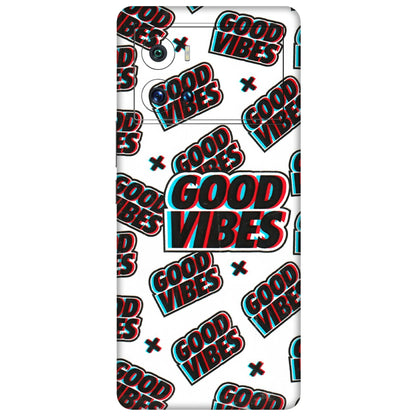 IQOO Phone Skins (All Models) - Good Vibes - 3D Embossed Finish (L-282) IQOO 9 Pro 5G