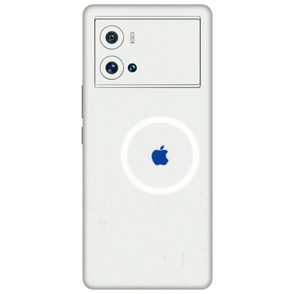 IQOO Phone Skins (All Models) - iPhone Magsafe Logo - 3D Embossed Finish (L-320) IQOO 9 Pro 5G