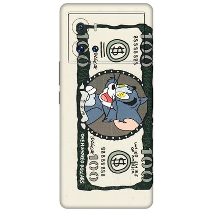 IQOO Phone Skins (All Models) - Tom Hundred Dollar - 3D Embossed Finish (L-324) IQOO 9 Pro 5G