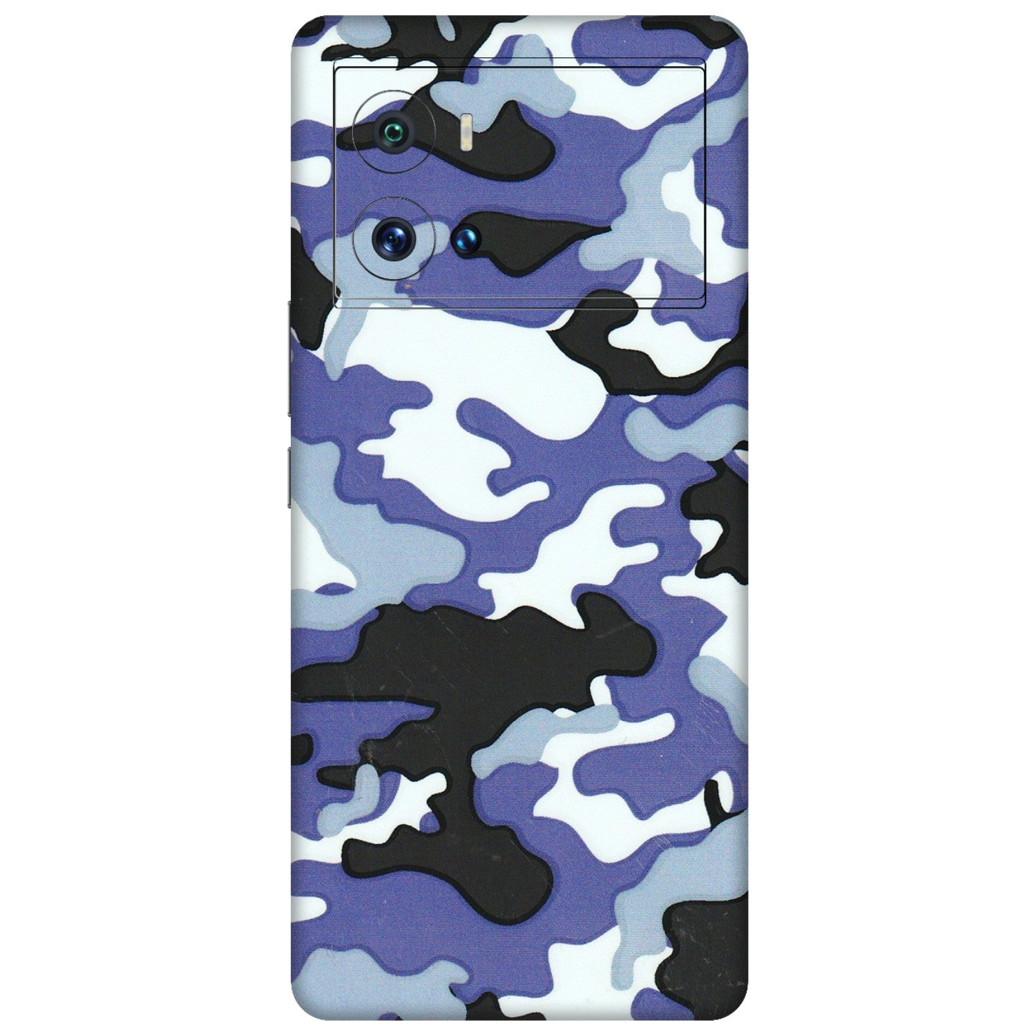 IQOO Phone Skins (All Models) - Powerfull Military Camoflauge - 3D Embossed Finish (L-49) IQOO 9 Pro 5G