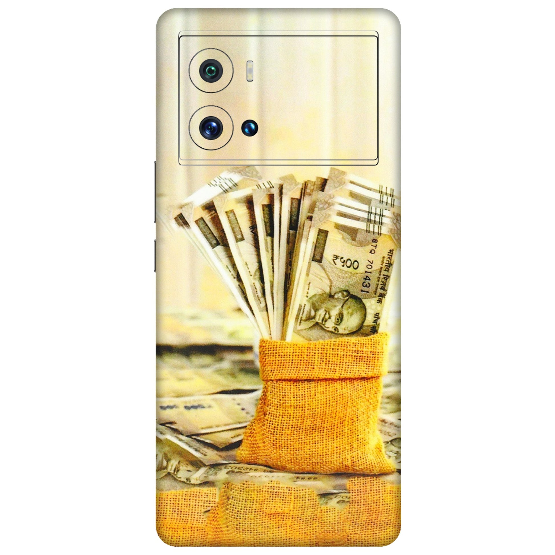 IQOO Phone Skins (All Models) - Show Me The Money - 3D Embossed Finish (L-52) IQOO 9 Pro 5G