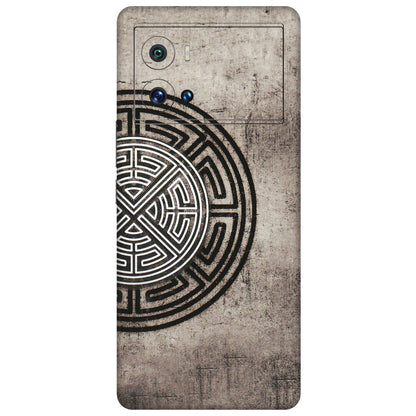 IQOO Phone Skins (All Models) - Mysterious Circular Design - 3D Embossed Finish (L-63) IQOO 9 Pro 5G