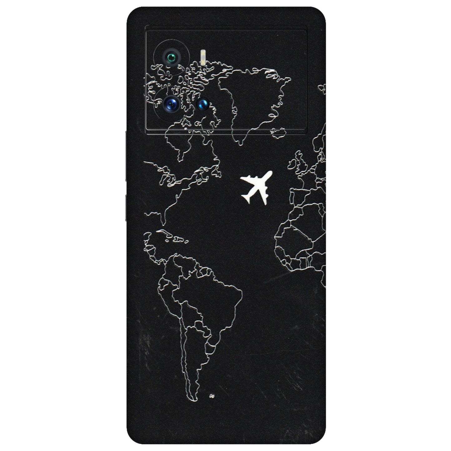 IQOO Phone Skins (All Models) - Never Ending Travel - 3D Embossed Finish (L-79) IQOO 9 Pro 5G