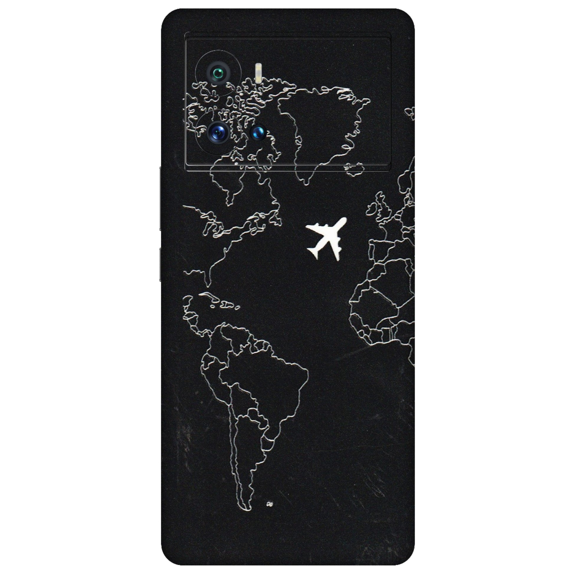 IQOO Phone Skins (All Models) - Never Ending Travel - 3D Embossed Finish (L-79) IQOO 9 Pro 5G