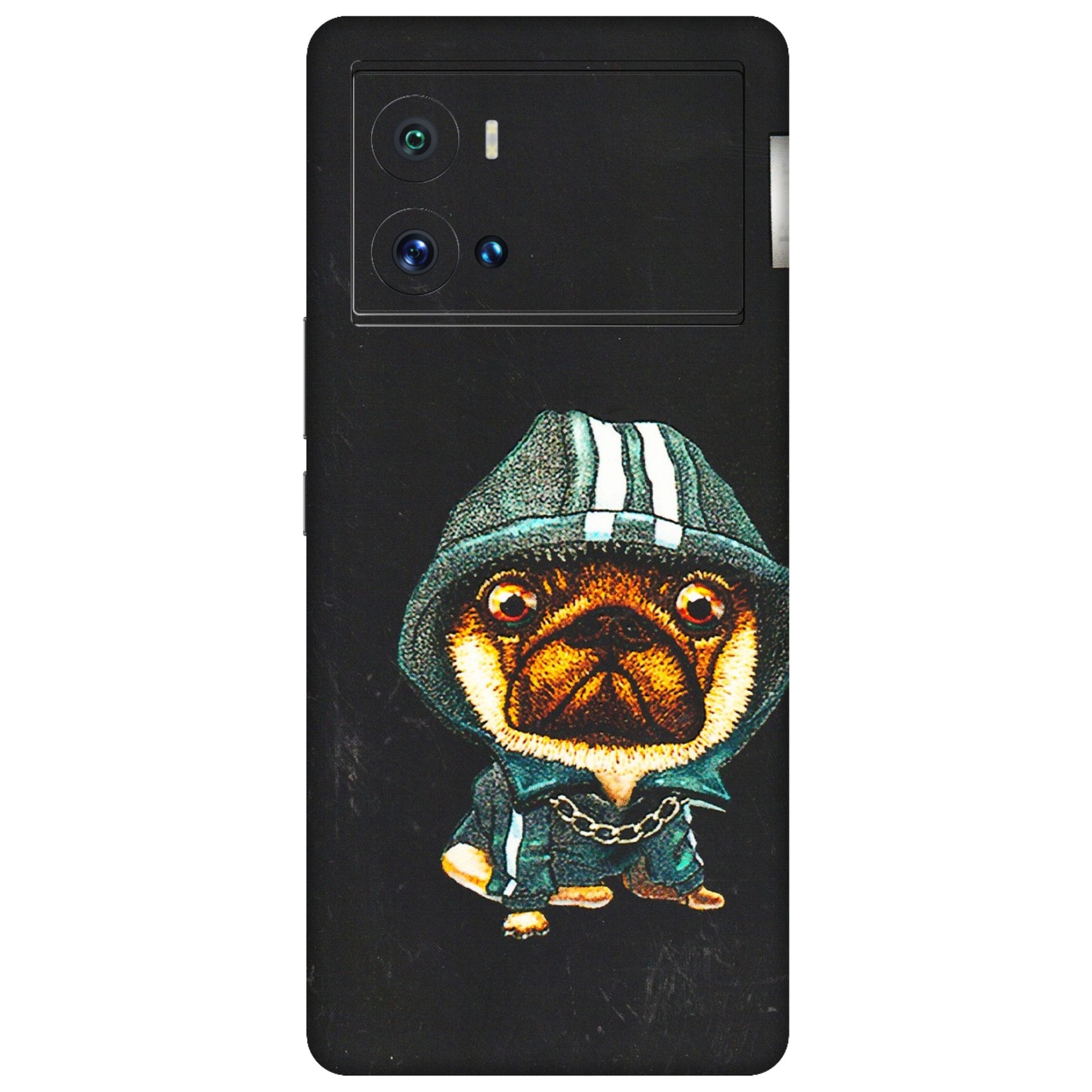 IQOO Phone Skins (All Models) - Puppy N Hoodie - 3D Embossed Finish (L-90) IQOO 9 Pro 5G