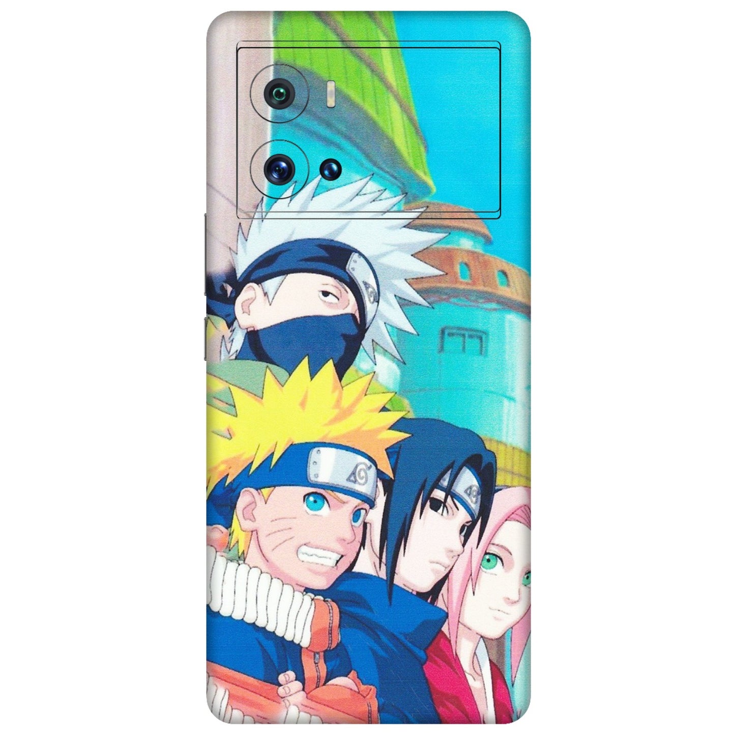 IQOO Phone Skins (All Models) - Team Minato And Kakashi - Matte Finish (M-101) IQOO 9 Pro 5G