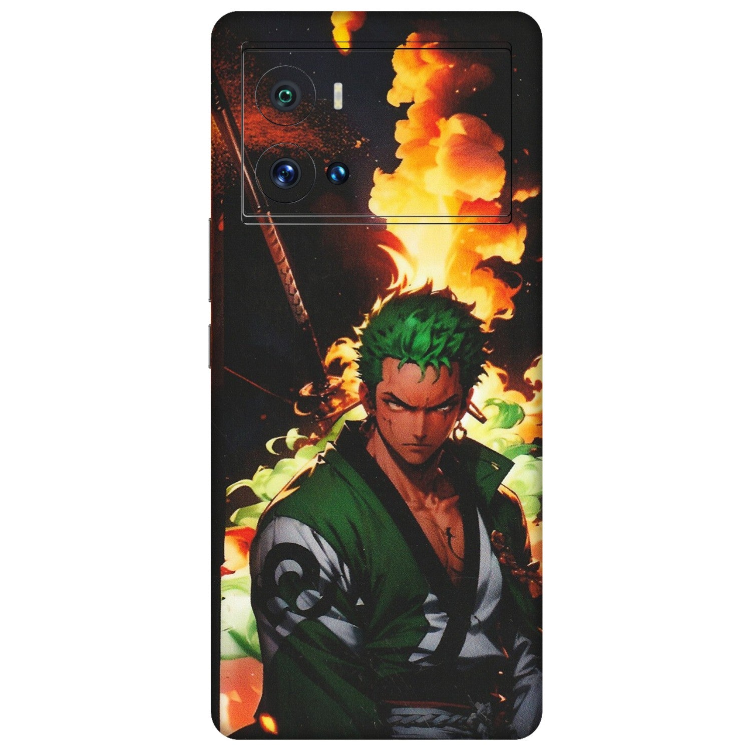 IQOO Phone Skins (All Models) - Roronoa Zoro - Matte Finish (M-102) IQOO 9 Pro 5G