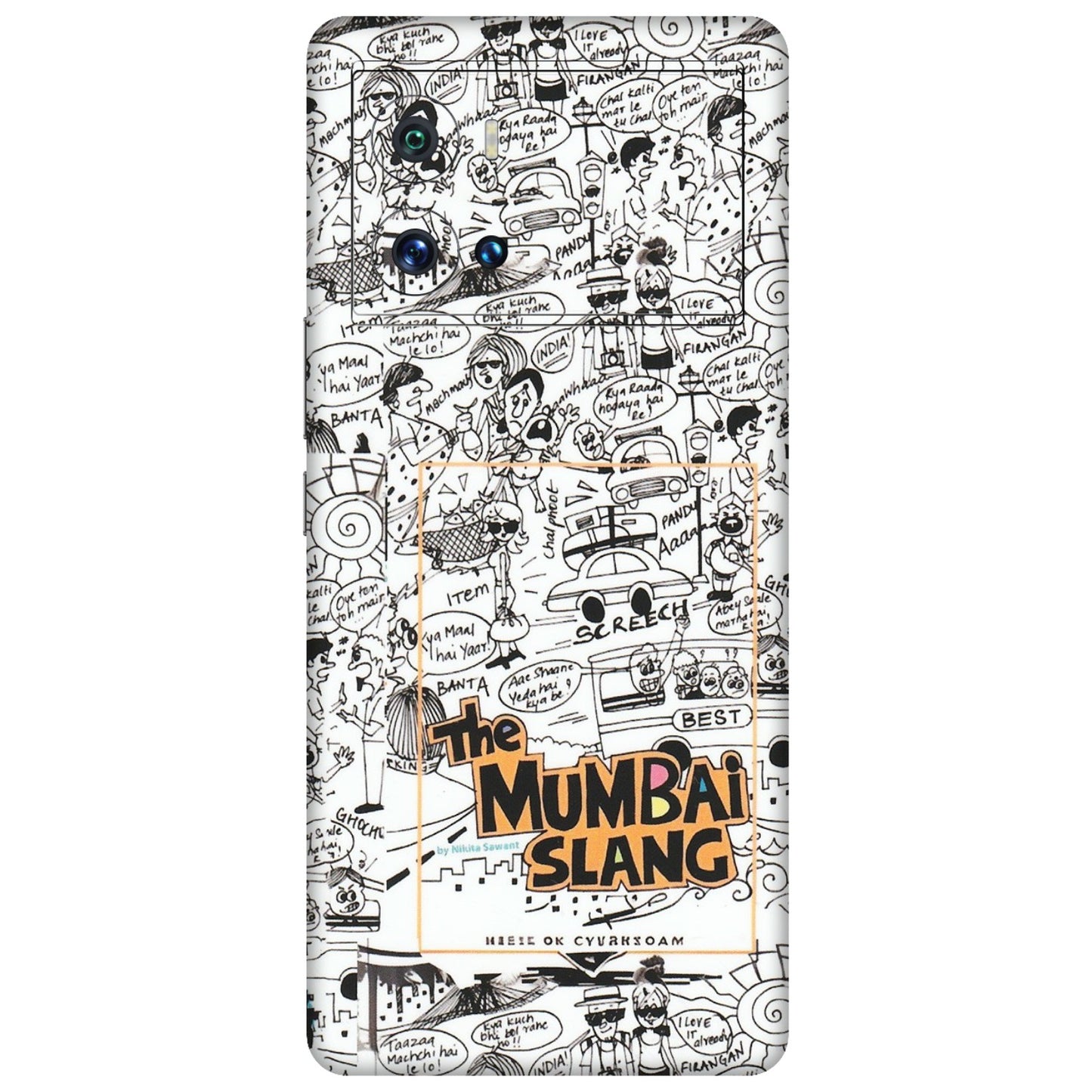 IQOO Phone Skins (All Models) - The Mumbai Slang - Matte Finish (M-142) IQOO 9 Pro 5G