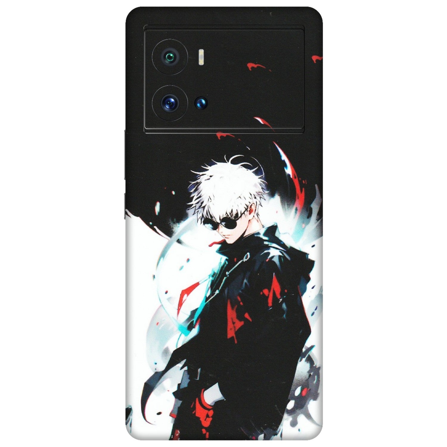 IQOO Phone Skins (All Models) - Gojo Powerful Charater Kaisen Anime - Matte Finish (M-144) IQOO 9 Pro 5G