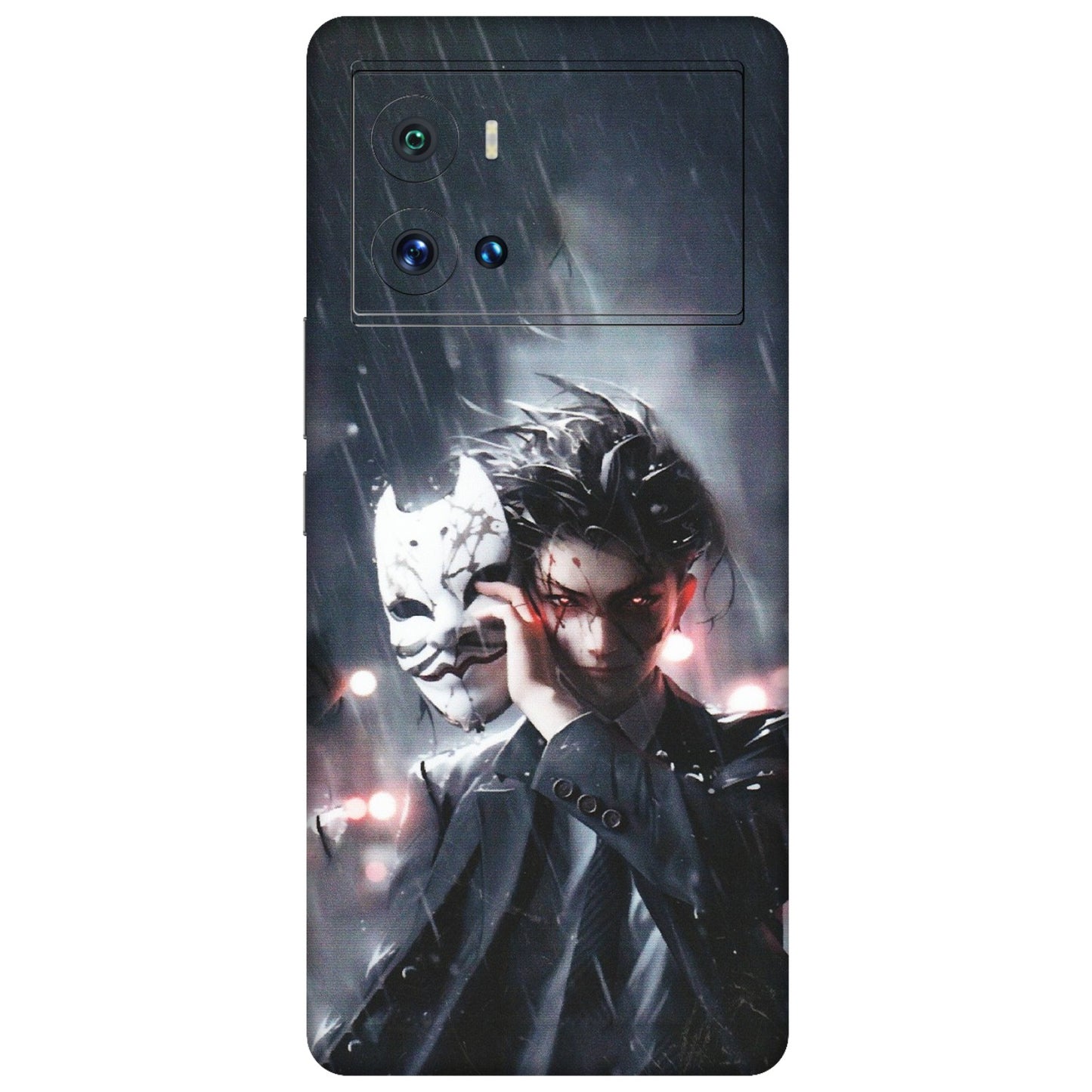 IQOO Phone Skins (All Models) - Kimestsu No Yaiba Anime - Matte Finish (M-154) IQOO 9 Pro 5G