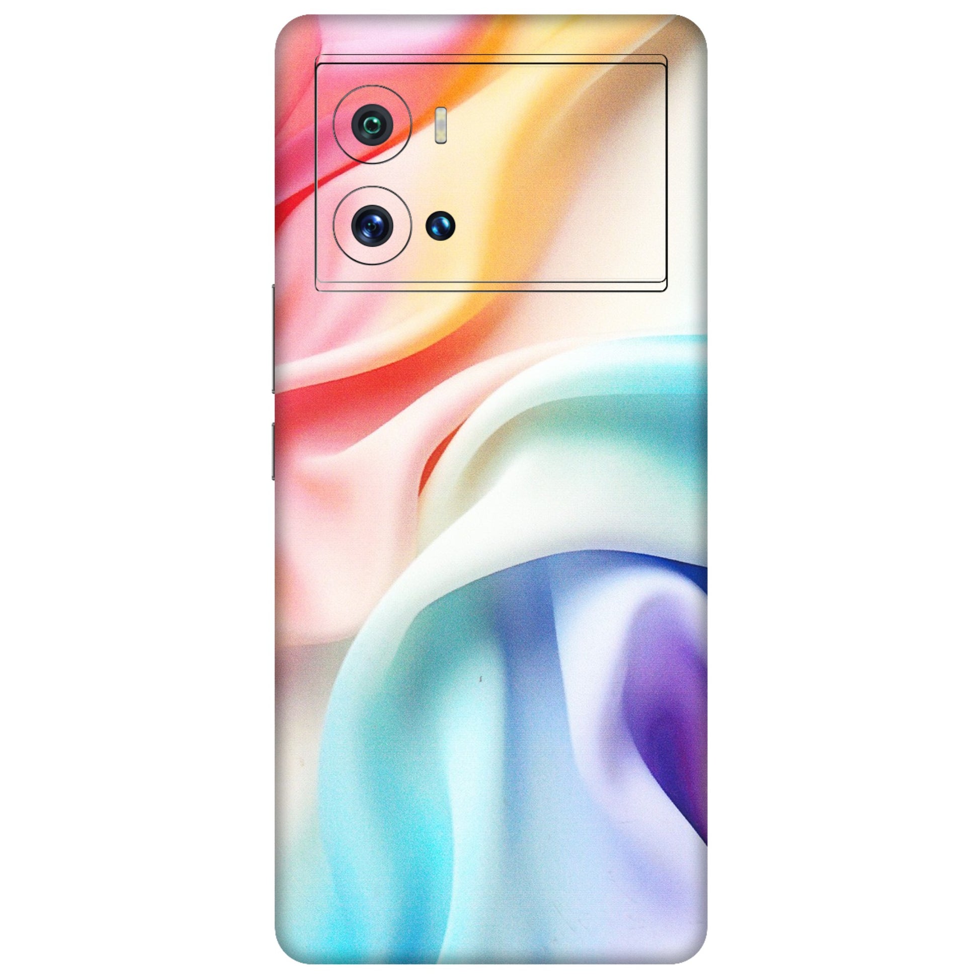 IQOO Phone Skins (All Models) - Colourful Silk Cloth - Matte Finish (M-165) IQOO 9 Pro 5G