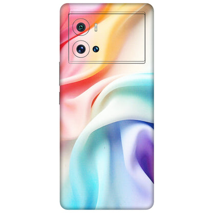 IQOO Phone Skins (All Models) - Colourful Silk Cloth - Matte Finish (M-165) IQOO 9 Pro 5G