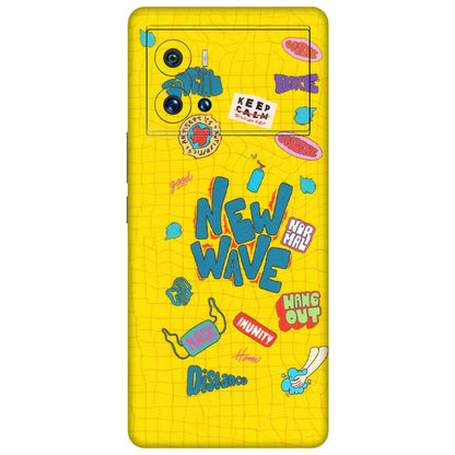 IQOO Phone Skins (All Models) - New Wave Life - Matte Finish (M-17) IQOO 9 Pro 5G