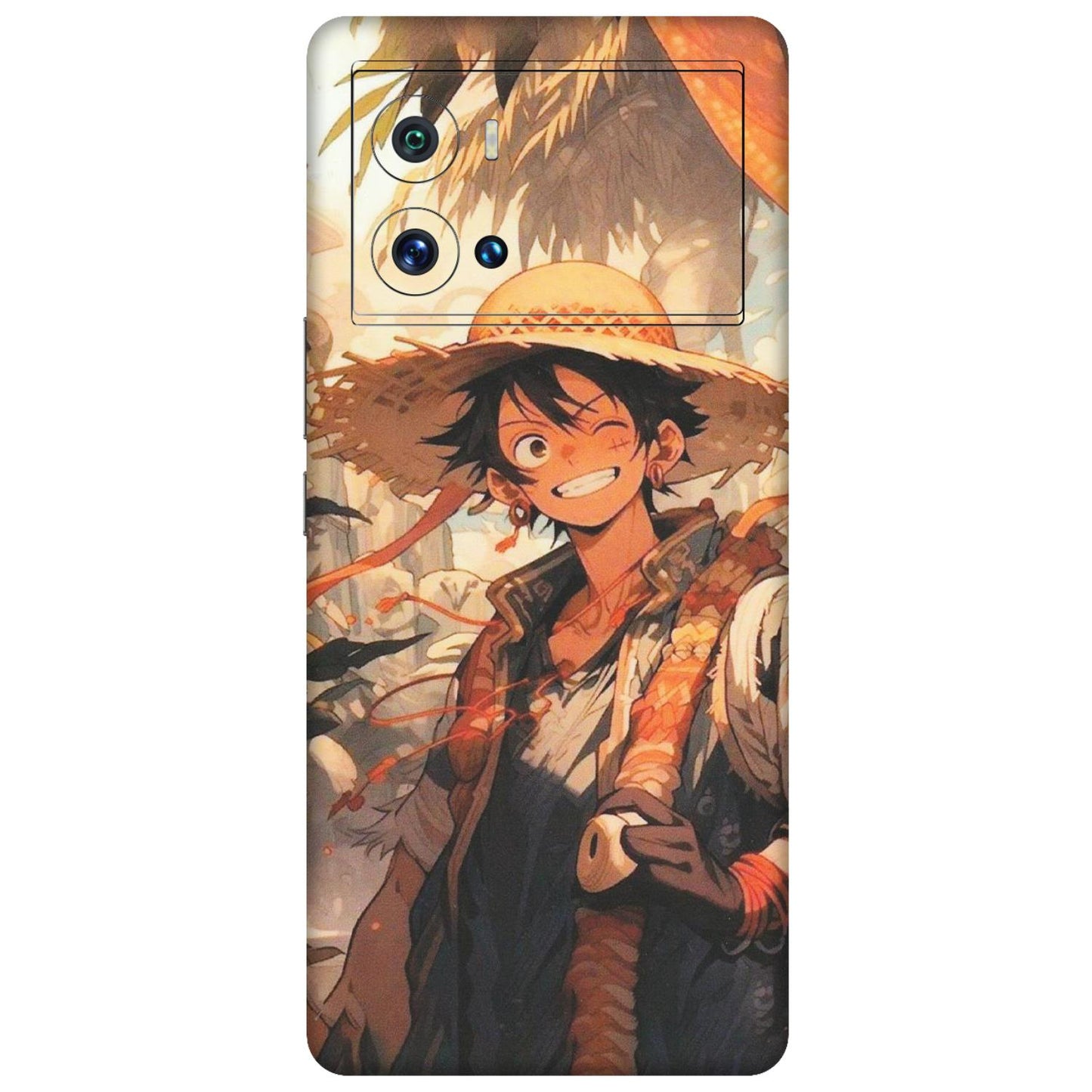 IQOO Phone Skins (All Models) - Anime Character Smile - Matte Finish (M-33) IQOO 9 Pro 5G