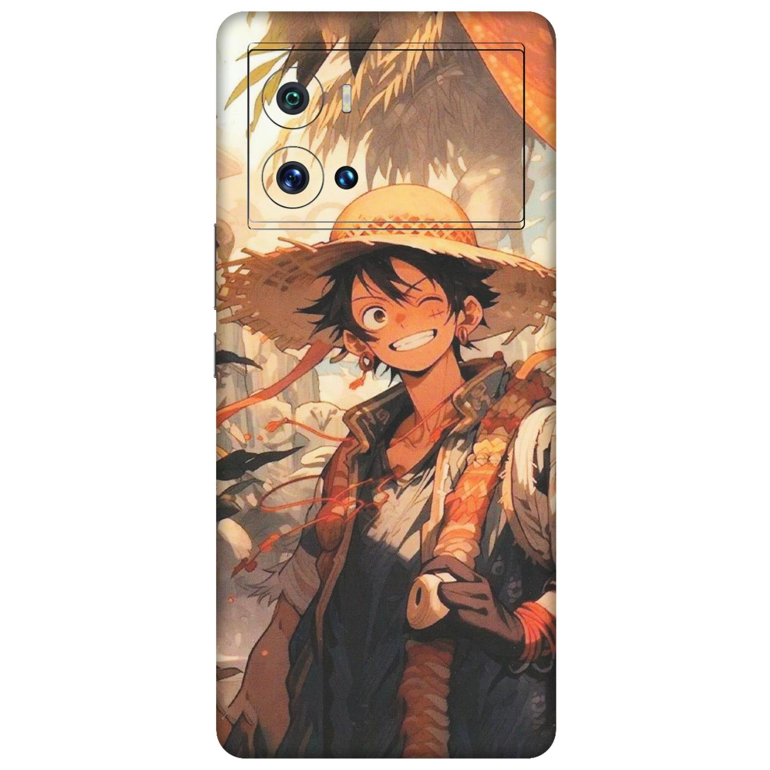 IQOO Phone Skins (All Models) - Anime Character Smile - Matte Finish (M-33) IQOO 9 Pro 5G
