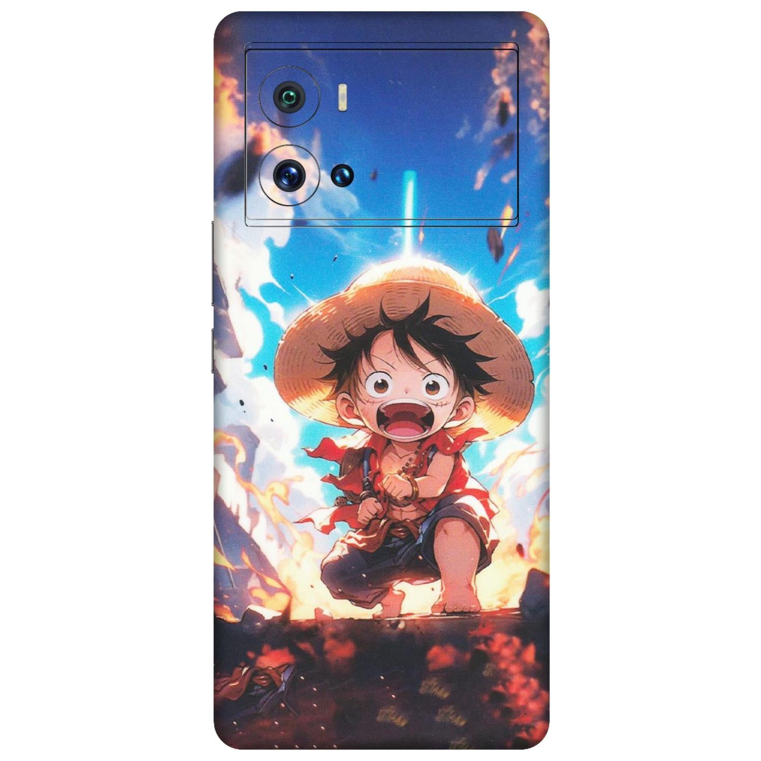 IQOO Phone Skins (All Models) - Toon One Piece Cute Character - Matte Finish (M-35) IQOO 9 Pro 5G