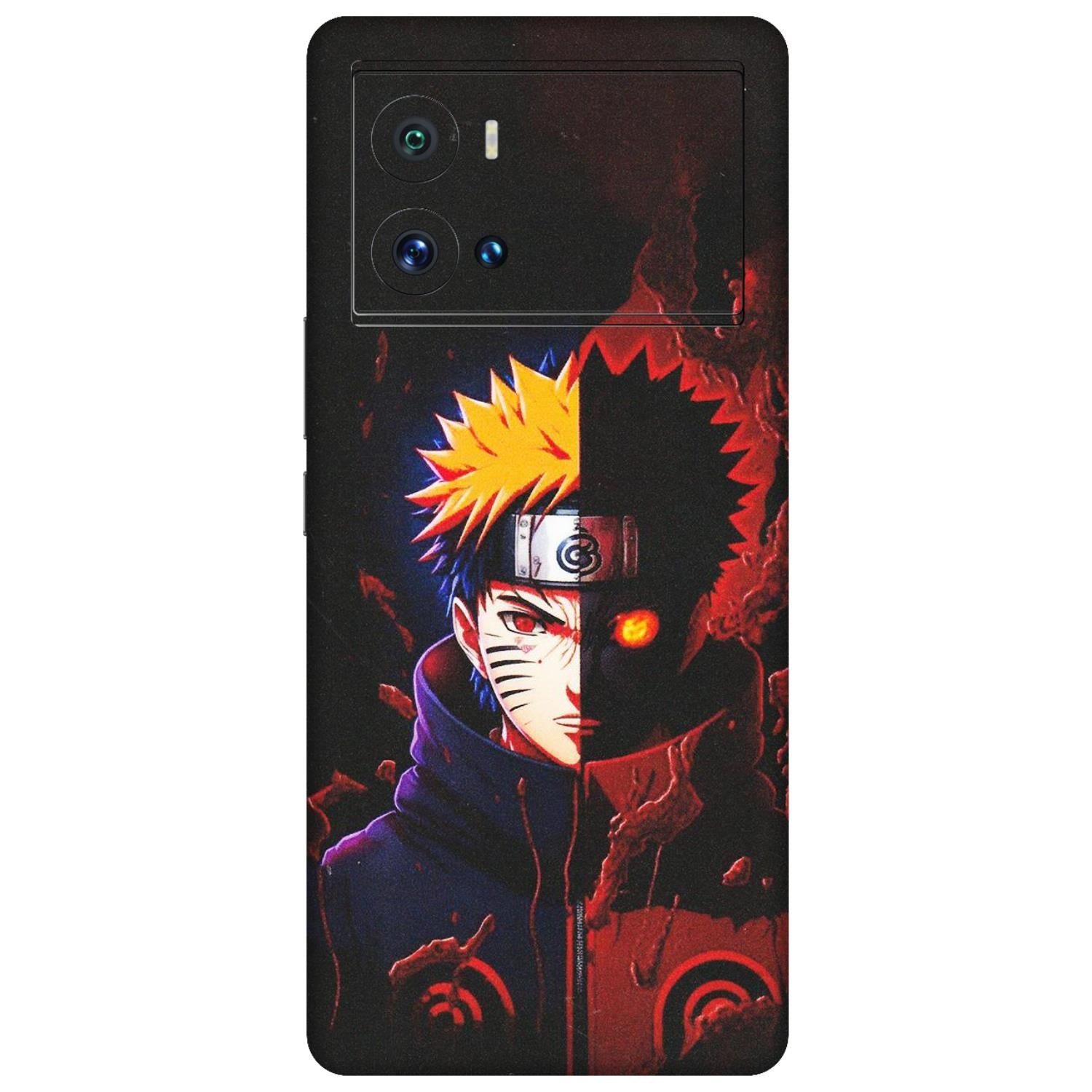 IQOO Phone Skins (All Models) - Naruto X Evil - Matte Finish (M-70) IQOO 9 Pro 5G
