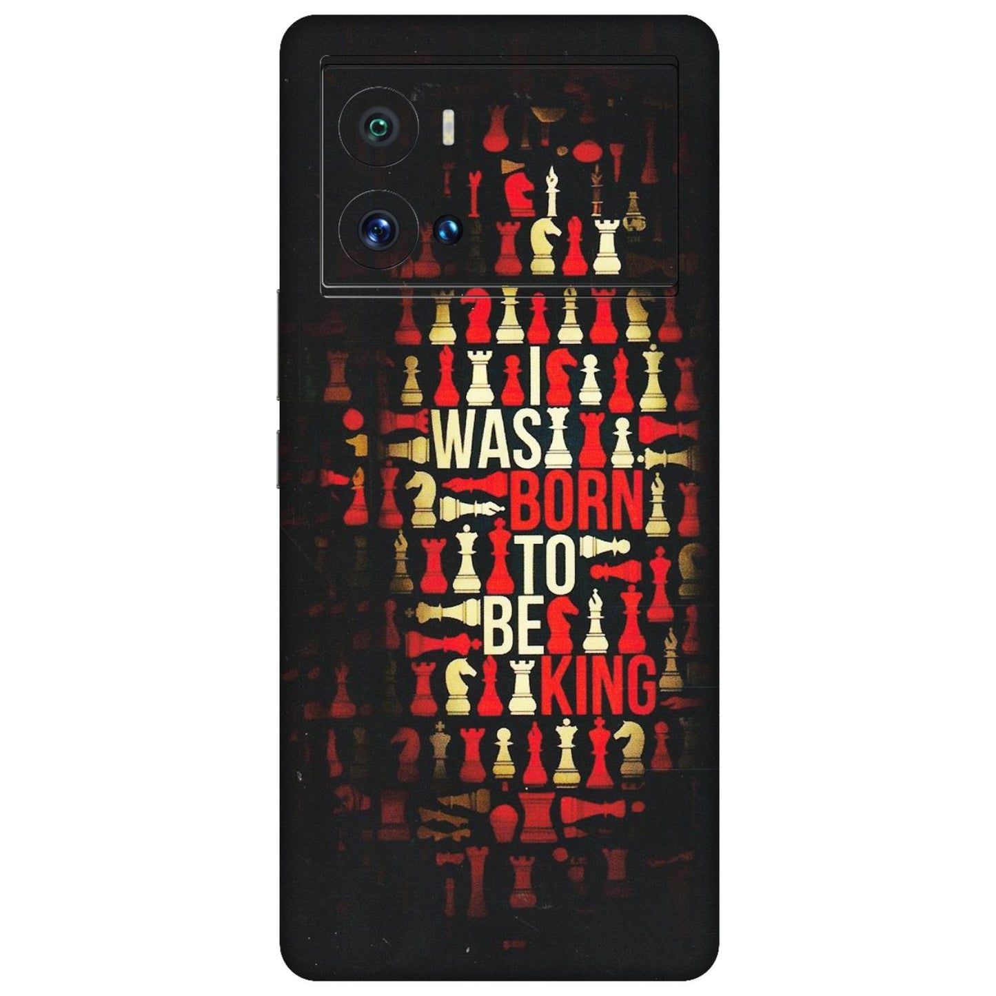 IQOO Phone Skins (All Models) - Born To Be King - Matte Finish (M-73) IQOO 9 Pro 5G