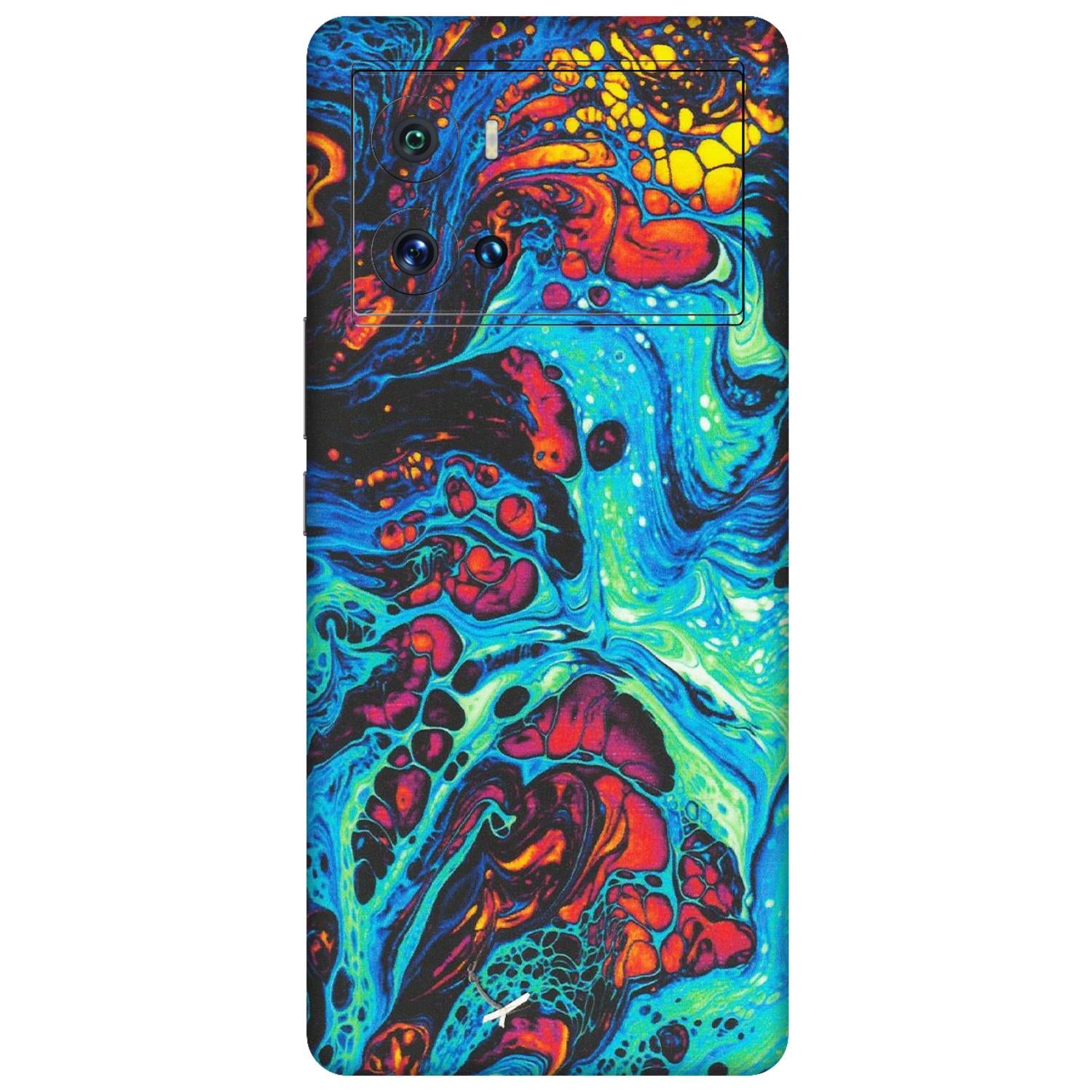 IQOO Phone Skins (All Models) - Majestic Galactic Marbel - Matte Finish (M-85) IQOO 9 Pro 5G