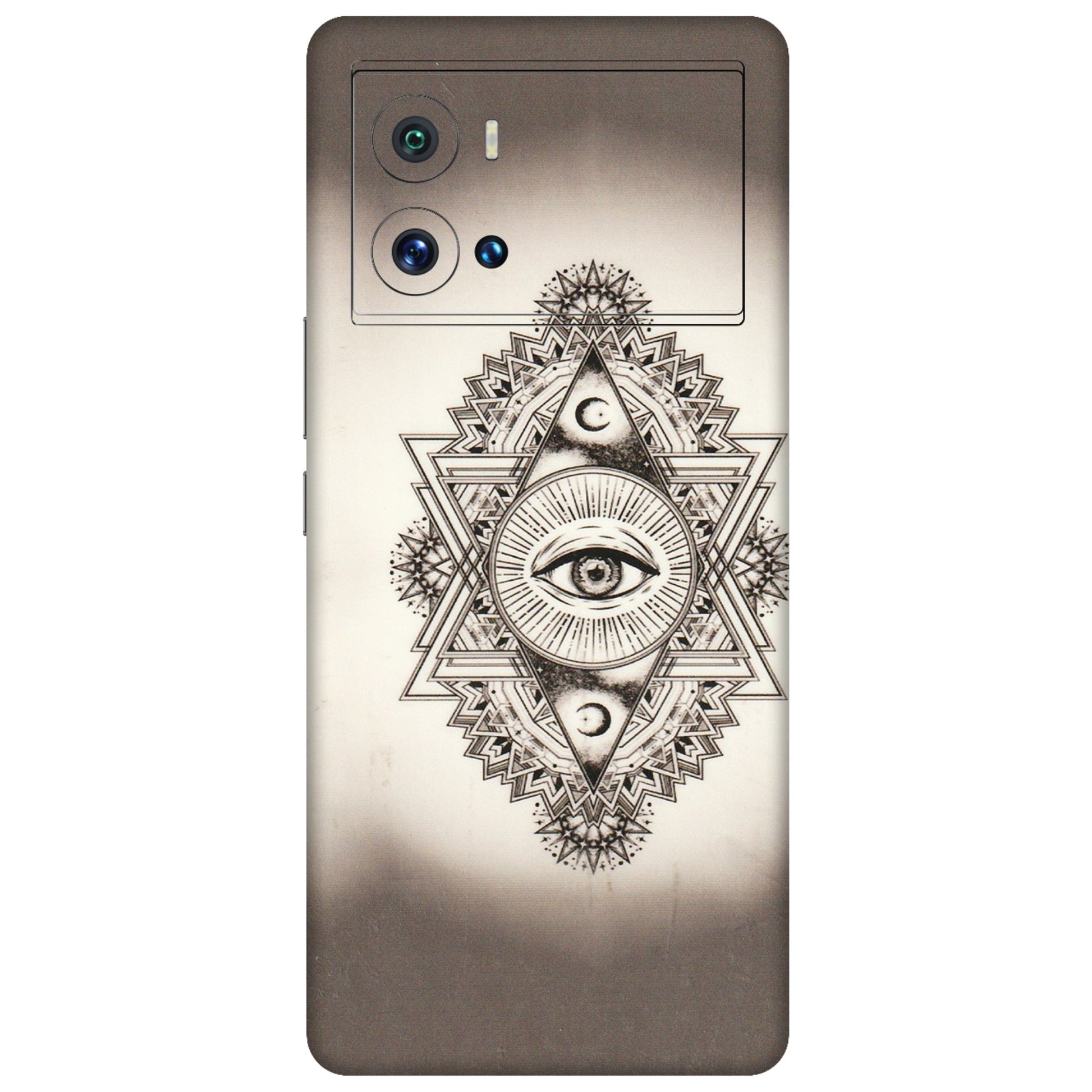 IQOO Phone Skins (All Models) - Illuminati Great Eye - Transparent Finish (T-14) IQOO 9 Pro 5G