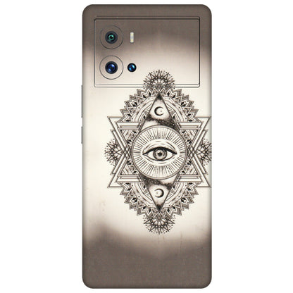 IQOO Phone Skins (All Models) - Illuminati Great Eye - Transparent Finish (T-14) IQOO 9 Pro 5G