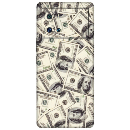 IQOO Phone Skins (All Models) - Dollar Lover - Transparent Finish (T-17) IQOO 9 Pro 5G