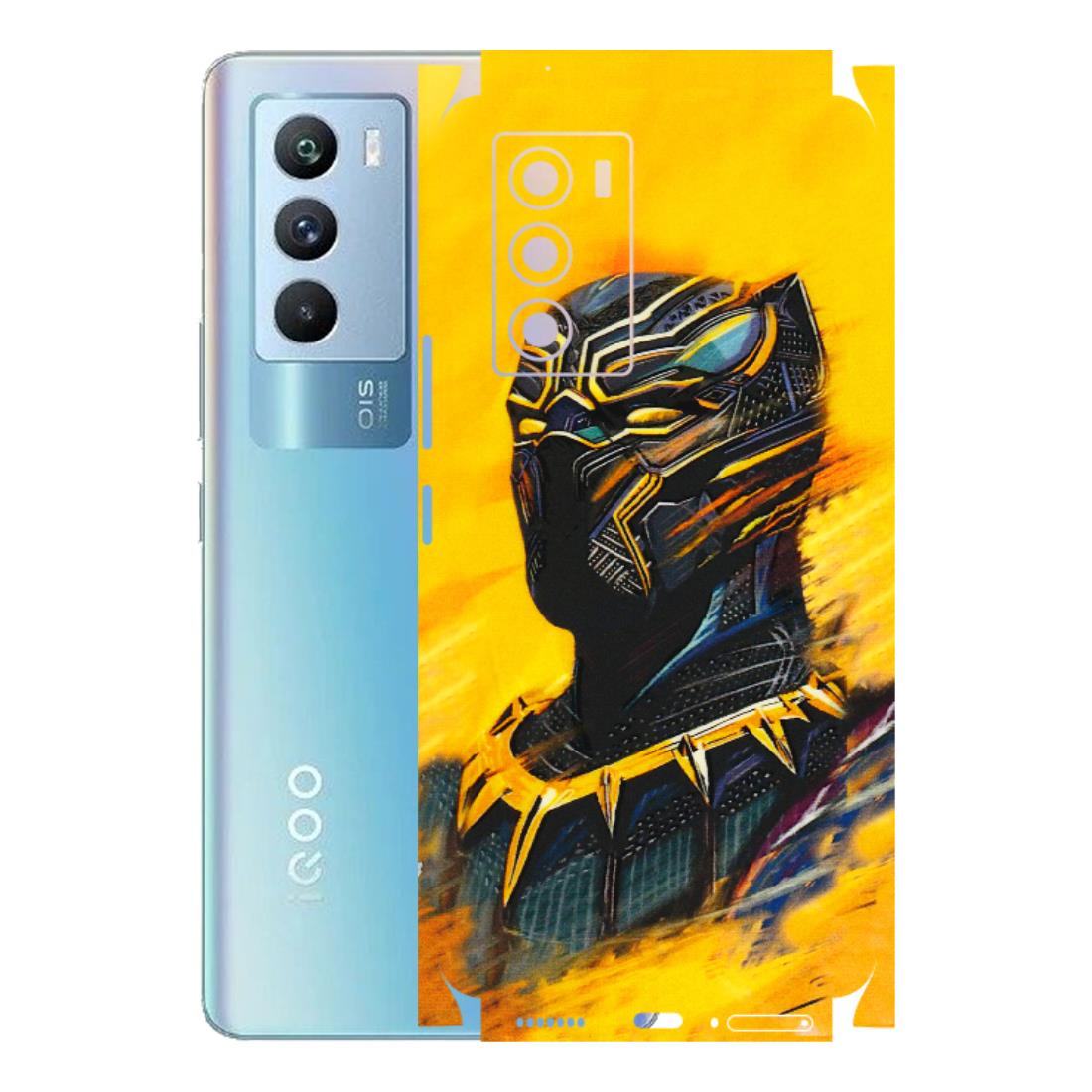 IQOO Phone Skins (All Models) - Yellow Panther - 3D Embossed Finish (L-54) IQOO 9 SE 5G
