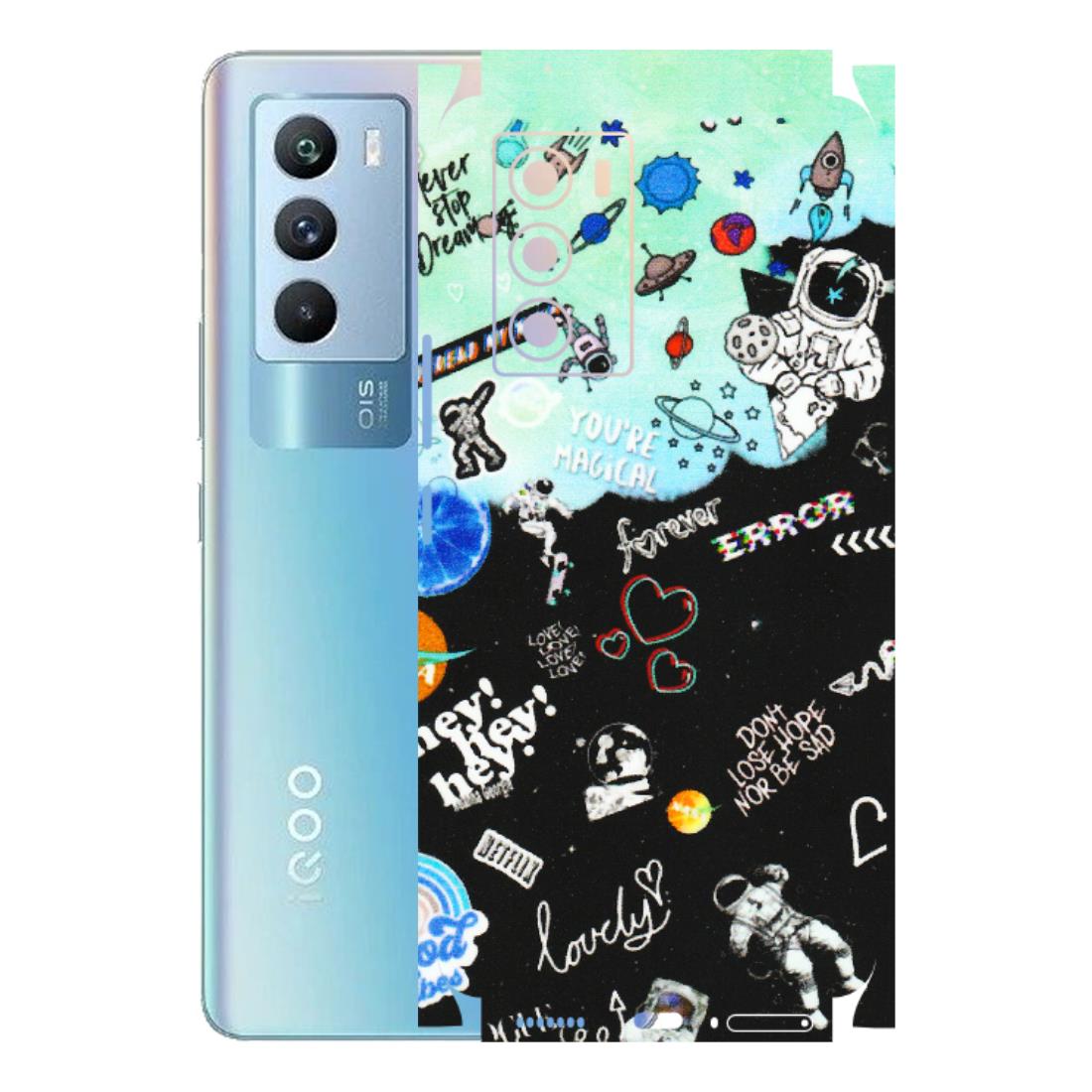 IQOO Phone Skins (All Models) - Living In A Space Dream - Matte Finish (M-46) IQOO 9 SE 5G
