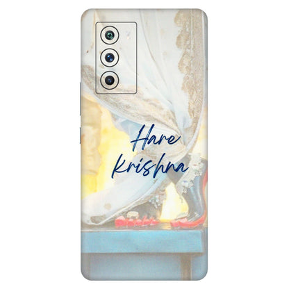 IQOO Phone Skins (All Models) - Hare Krishna - 3D Embossed Finish (L-03) IQOO 9 SE 5G