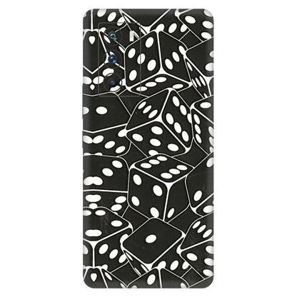 IQOO Phone Skins (All Models) - Big Black Dices - 3D Embossed Finish (L-106) IQOO 9 SE 5G