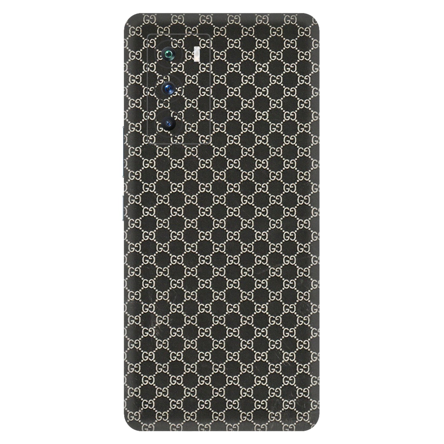 IQOO Phone Skins (All Models) - Black G Print - 3D Embossed Finish (L-109) IQOO 9 SE 5G