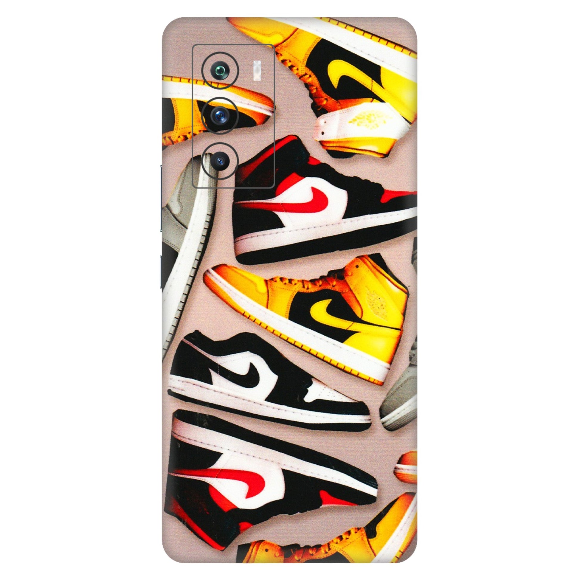 IQOO Phone Skins (All Models) - Sneaker Lover - 3D Embossed Finish (L-135) IQOO 9 SE 5G