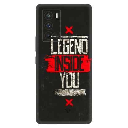 IQOO Phone Skins (All Models) - Legend Inside You - 3D Embossed Finish (L-186) IQOO 9 SE 5G