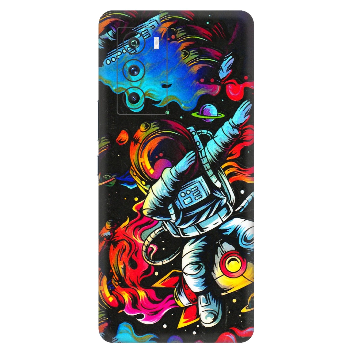 IQOO Phone Skins (All Models) - Astronaut Dope - 3D Embossed Finish (L-191) IQOO 9 SE 5G