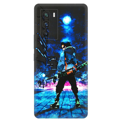 IQOO Phone Skins (All Models) - Demon Slayer Sword - 3D Embossed Finish (L-247) IQOO 9 SE 5G