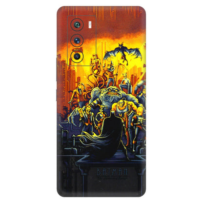 IQOO Phone Skins (All Models) - Games Doodles - 3D Embossed Finish (L-24) IQOO 9 SE 5G