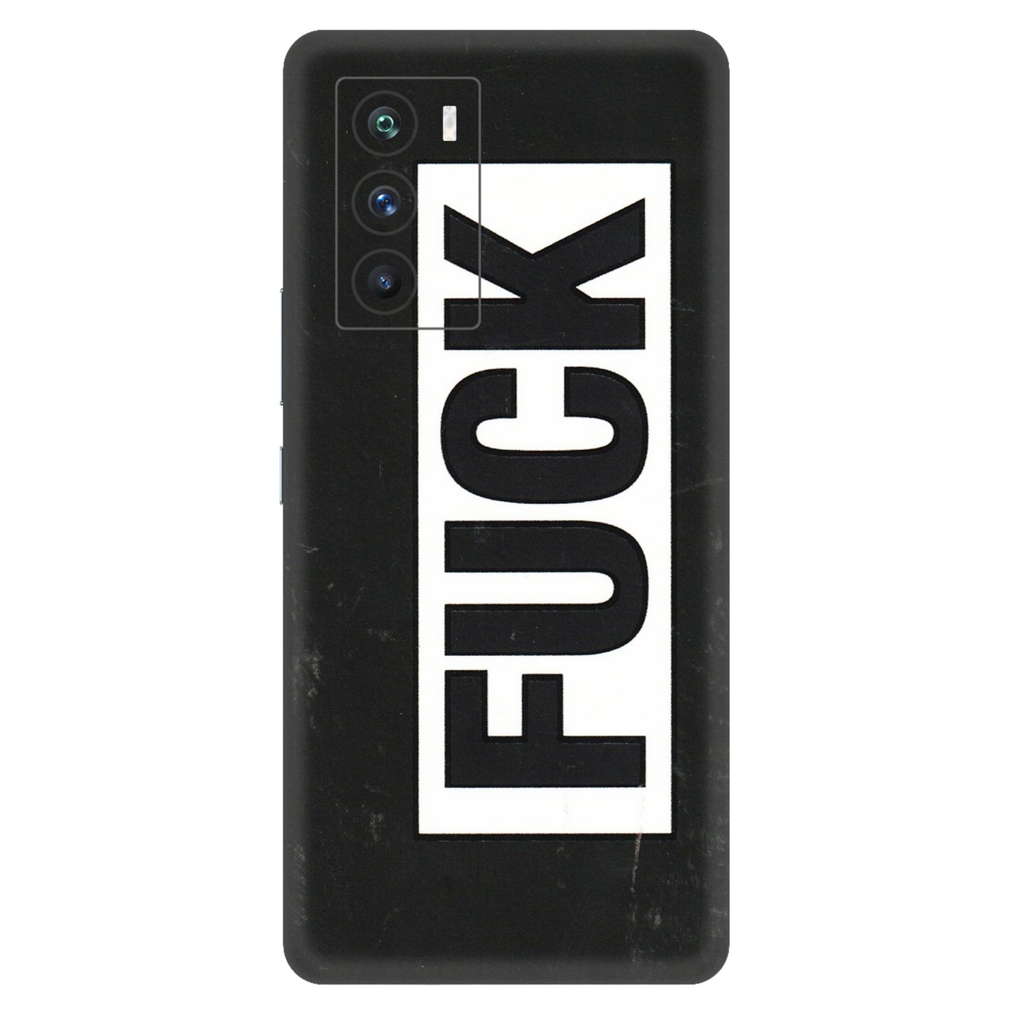 IQOO Phone Skins (All Models) - The F Word - 3D Embossed Finish (L-255) IQOO 9 SE 5G