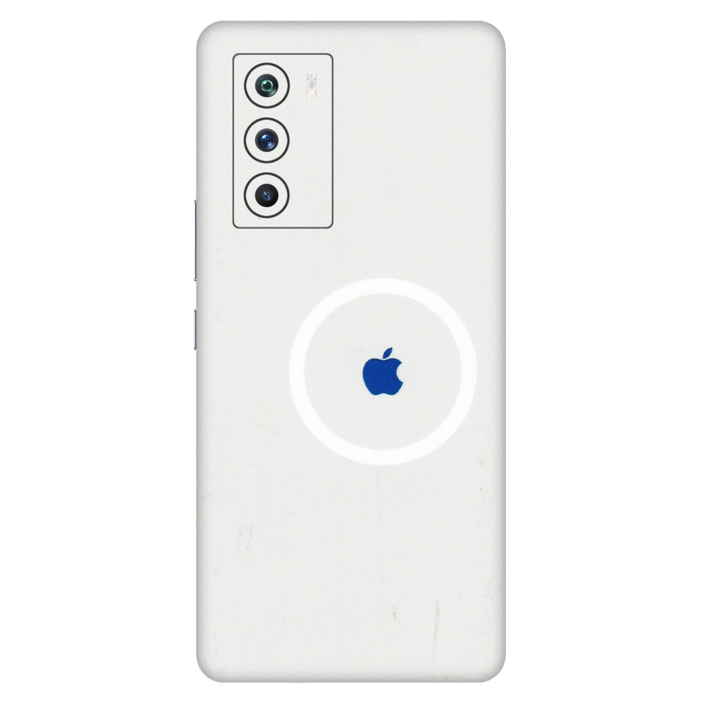 IQOO Phone Skins (All Models) - iPhone Magsafe Logo - 3D Embossed Finish (L-320) IQOO 9 SE 5G
