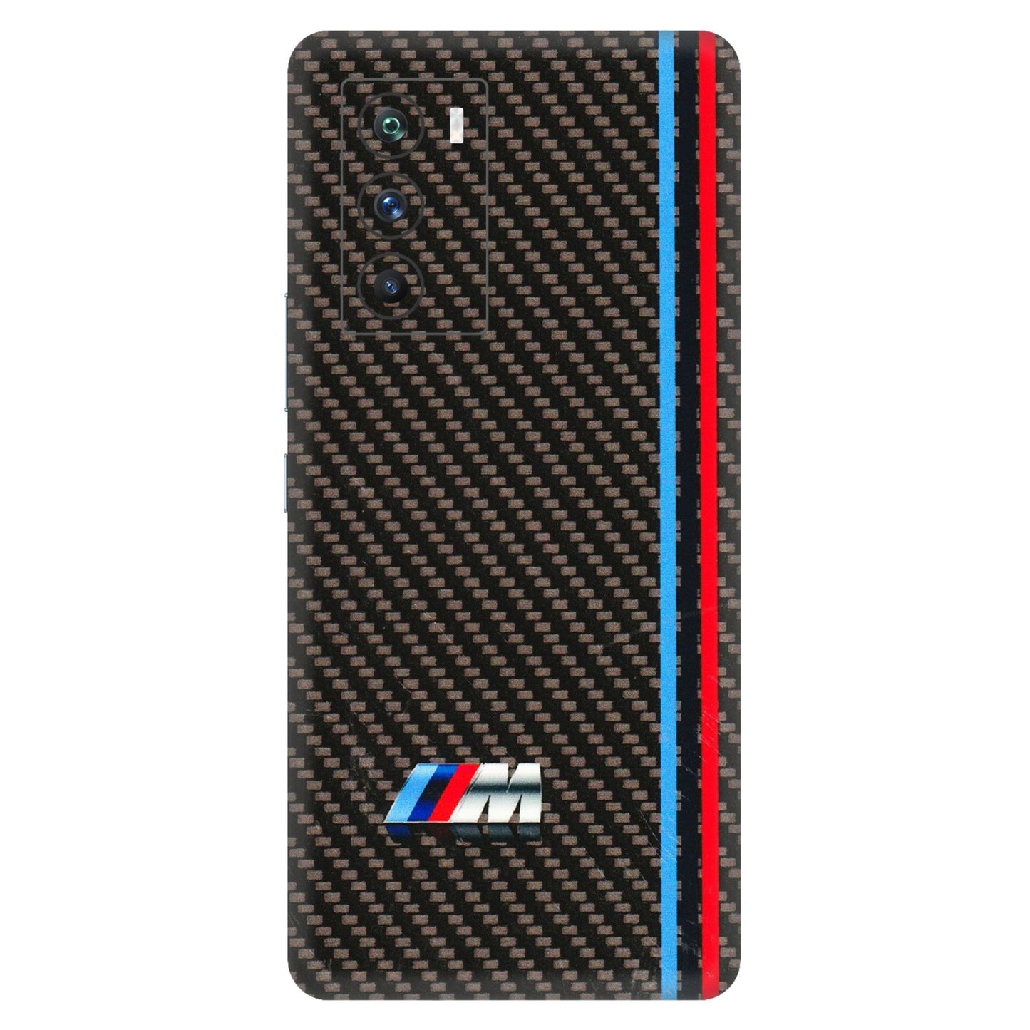 IQOO Phone Skins (All Models) - BM Carbon Fiber Feels - 3D Embossed Finish (L-38) IQOO 9 SE 5G