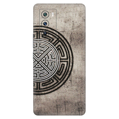 IQOO Phone Skins (All Models) - Mysterious Circular Design - 3D Embossed Finish (L-63) IQOO 9 SE 5G