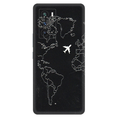 IQOO Phone Skins (All Models) - Never Ending Travel - 3D Embossed Finish (L-79) IQOO 9 SE 5G